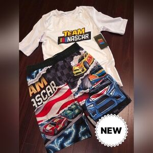 New NASCAR prevents sunburt UV50  outfit set Boys 10